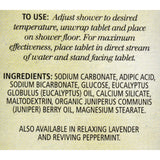 Aura Cacia Purifying Aromatherapy Shower Tablets Eucalyptus - 3 Tablets