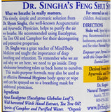 Dr. Singha's Feng Shui Spray - Air Detox - 6 Fl Oz