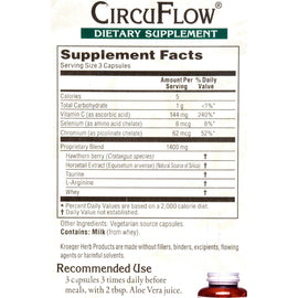 Kroeger Herb Circuflow - 270 Capsules
