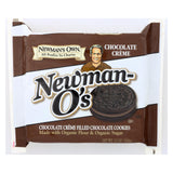 Newman's Own Organics Creme Filled Cookies - Chocolate - Case Of 6 - 13 Oz.