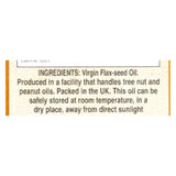 International Collection Flax-seed Oil - Virgin - Case Of 6 - 8.45 Fl Oz.