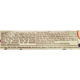 Nugo Nutrition Bar - Fiber Dlish - Cinnamon Raisin - 1.6 Oz Bars - Case Of 16