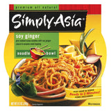 Simply Asia Noodle Bowl - Soy Ginger - Case Of 6 - 8.5 Oz.