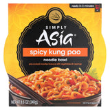 Simply Asia Noodle Bowl - Spicy Kung Pao - Case Of 6 - 8.5 Oz.