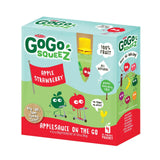 Gogo Squeeze Organic Applesauce - Apple Strawberry - Case Of 12 - 3.2 Oz.