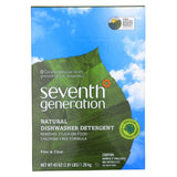 Seventh Generation Auto Dish Powder - Free And Clear - Case Of 12 - 45 Oz.