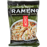 Koyo Ramen - Garlic Pepper - Case Of 12 - 2.1 Oz.