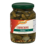 Roland Cornichons Gherkins - Case Of 12 - 12 Oz.