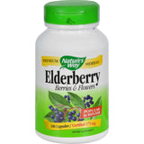 Nature's Way Elderberry Berries And Flowers - 100 Capsules