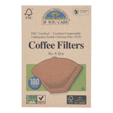 If You Care Coffee Filters - Brown - Cone - Number 6 - 100 Count