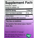 Nature's Way Cranberry Standardized - 120 Vcaps