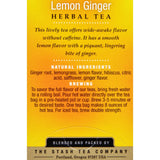 Stash Tea - Herbal - Lemon Ginger - 20 Bags - Case Of 6