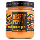 Desert Pepper Trading Medium Chile Con Queso Dip - Case Of 6 - 16 Oz.