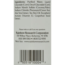 Rainbow Research Liquid Soap - Gentle Nondrying - Unscented - 16 Fl Oz