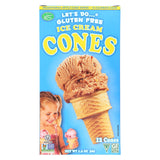 Let's Do Ice Cream Cones - Simple - Case Of 12 - 1.2 Oz.