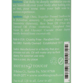 Soothing Touch Massage Oil - Nut Free - 8 Oz
