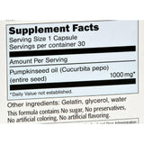 Sanhelios Curbita Bladder Caps European Pumpkinseed Oil - 1000 Mg - 30 Softgels