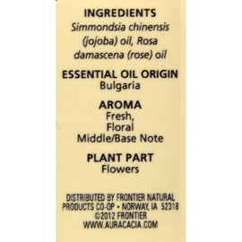 Aura Cacia Rose Otto In Jojoba Oil - 0.5 Fl Oz
