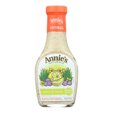 Annie's Naturals Dressing Lemon And Chive - Case Of 6 - 8 Fl Oz.