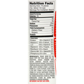 Happy Bites Organic Puffs Finger Food For Babies - Strawberry Puffs - Case Of 6 - 2.1 Oz