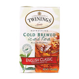 Twining's Tea Cold Brewed Iced Tea - English Classic - Case Of 6 - 20 Bags