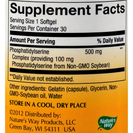 Nature's Way Phosphatidylserine - 30 Softgels