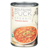 Wolfgang Puck Organic Vegetable Barley Soup - Case Of 12 - 14.5 Oz.