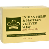 Nubian Heritage Bar Soap Indian Hemp And Haitian Vetiver - 5 Oz