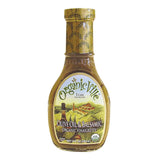 Organic Ville Organic Vinaigrette - Olive Oil And Balsamic - Case Of 6 - 8 Fl Oz.