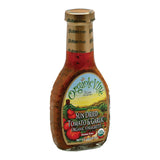 Organic Ville Sun Dried Organic Vinaigrette - Tomato And Garlic - Case Of 6 - 8 Fl Oz.