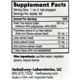 Herbasway Laboratories Herbagreen Tea Mandarin Mango - 2 Fl Oz