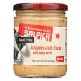 Salpica Salsas Dip - Jalapeno Jack Queso - Case Of 6 - 16 Oz.