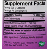 Nature's Way Reishi Standardized - 100 Capsules