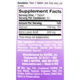 Natrol Alpha Lipoic Acid Time Release - 600 Mg - 45 Tablets