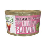 Natural Sea Wild Pink Salmon - Salted - Case Of 12 - - 7.5 Oz.