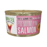 Natural Sea Wild Pink Salmon - Unsalted - Case Of 12 - 7.5 Oz.