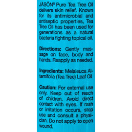 Jason Tea Tree Oil Pure Natural - 1 Fl Oz