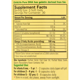 Childlife Pure Dha Berry - 90 Softgels