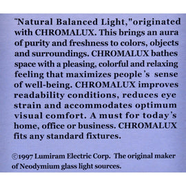 Chromalux Standard Clear 3 Way Light Bulb - 1 Bulb