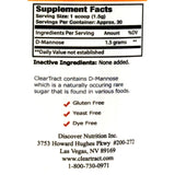 Cleartract D-mannose Formula Powder - 50 G