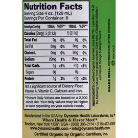 Dynamic Health Organic Aloe Vera Juice Orange Mango - 32 Fl Oz