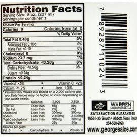 George's Aloe Vera - 8 Fl Oz