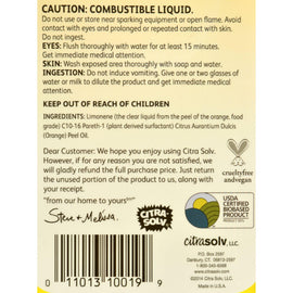 Citrasolv Natural Solvent - 32 Oz