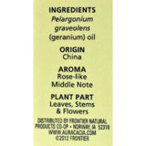 Aura Cacia Pure Essential Oil Geranium - 0.5 Fl Oz