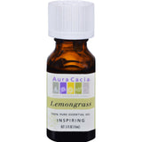 Aura Cacia Pure Essential Oil Lemongrass - 0.5 Fl Oz