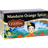 Celestial Seasonings Herbal Tea Caffeine Free Mandarin Orange Spice - 20 Tea Bags - Case Of 6