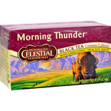Celestial Seasonings Morning Thunder - 20 Tea Bags - Case Of 6