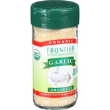 Frontier Herb Garlic - Organic - Granules - 2.70 Oz