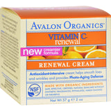 Avalon Organics Renewal Facial Cream Vitamin C - 2 Oz