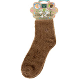 Earth Therapeutics Socks Infused Socks- Brown - Pair